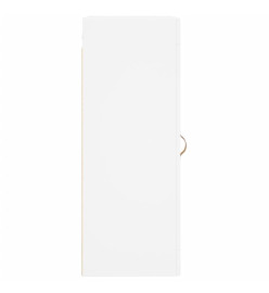 Armoire murale blanc 34,5x34x90 cm bois d'ingénierie