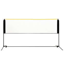 Filet de badminton réglable 300x103x94-158 cm Métal