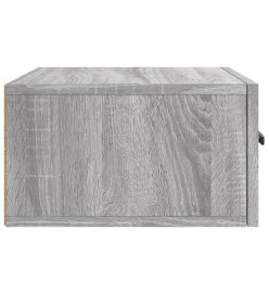 Tables de chevet murales 2 pcs sonoma gris 35x35x20 cm