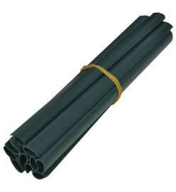 Écran d'intimité de jardin PVC 35x0,19 m Vert mat