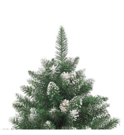 Sapin de Noël artificiel avec support 240 cm PVC