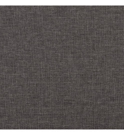 Repose-pied Gris foncé 78x56x32 cm Tissu