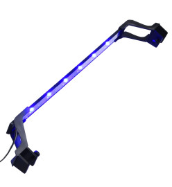 Lampe à LED d'aquarium avec pinces 55-70 cm Bleu et blanc