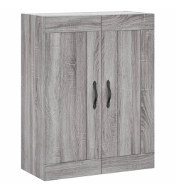 Armoires murales 2 pcs sonoma gris bois d'ingénierie