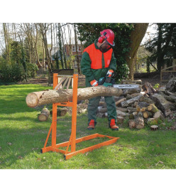 Draper Tools Chevalet à bûches 150 kg Orange