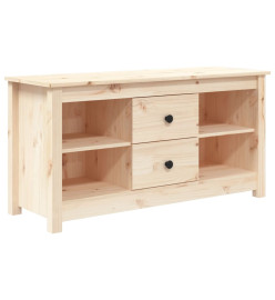 Meuble TV 103x36,5x52 cm Bois de pin massif