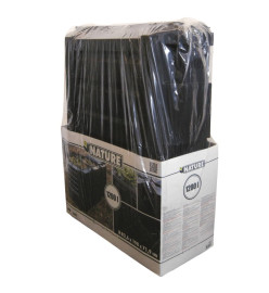 Nature Bac à compost Noir 1200 L