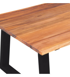 Table basse Bois d'acacia massif 110 x 60 x 40 cm