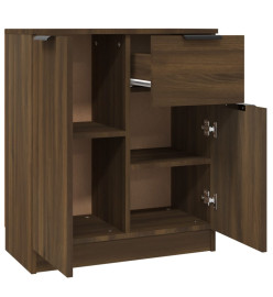 Buffet Chêne marron 60x30x70 cm Bois d'ingénierie