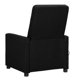 Fauteuil de massage Noir Tissu