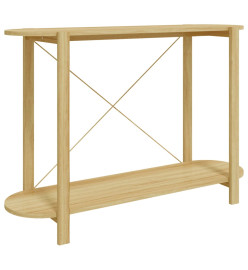 Table console 110x38x75 cm Bois d'ingénierie