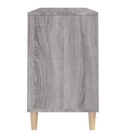 Armoire à chaussures Sonoma gris 102x36x60 cm Bois d'ingénierie