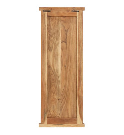 Porte-manteaux 2 pcs Bois massif d'acacia 38x100 cm