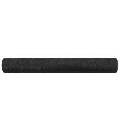 Filet brise-vue Noir 3,6x25 m PEHD 75 g/m²