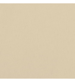 Coussins décoratifs 4 pcs beige 40x40 cm tissu