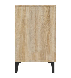 Buffet chêne sonoma 100x36x60 cm bois d'ingénierie