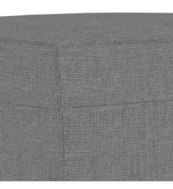 Banc Gris foncé 100x35x41 cm Tissu