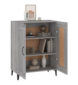 Buffet sonoma gris 69,5x34x90 cm bois d'ingénierie