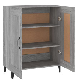 Buffet sonoma gris 69,5x34x90 cm bois d'ingénierie