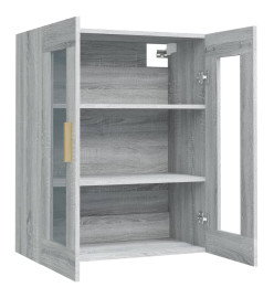 Armoire murale suspendue Sonoma gris 69,5x34x90 cm