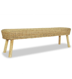 Banc d'entrée 160 x 35 x 45 cm Rotin naturel