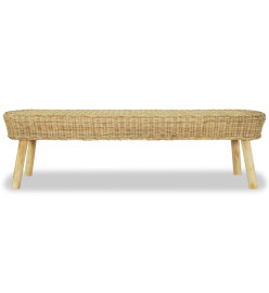 Banc d'entrée 160 x 35 x 45 cm Rotin naturel