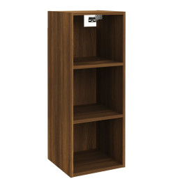 Armoire murale Chêne marron 34,5x32,5x90 cm Bois d'ingénierie