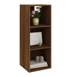 Armoire murale Chêne marron 34,5x32,5x90 cm Bois d'ingénierie