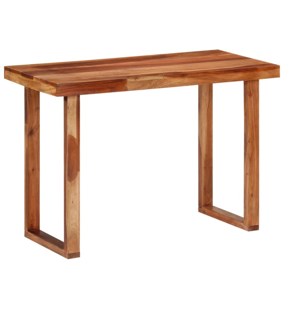 Table à dîner 110x50x76 cm Bois d'acacia solide