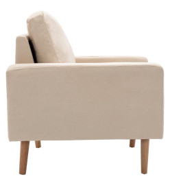 Fauteuil Crème Tissu