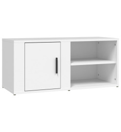 Meubles TV 2 pcs Blanc 80x31,5x36 cm Bois d'ingénierie