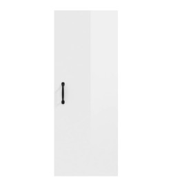 Armoire murale suspendue Blanc brillant 34,5x34x90 cm