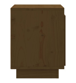 Tables de chevet 2pcs Marron miel 40x30x40cm Bois de pin solide