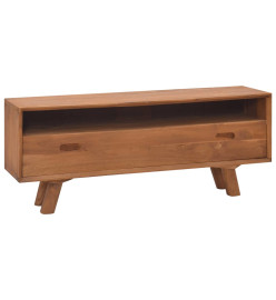 Meuble TV 110x30x45 cm Bois de teck massif