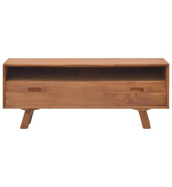 Meuble TV 110x30x45 cm Bois de teck massif