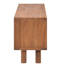 Meuble TV 110x30x45 cm Bois de teck massif