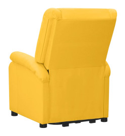 Fauteuil jaune tissu