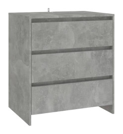 Buffet Gris béton 70x41x75 cm Bois d'ingénierie