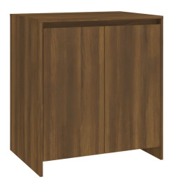 Buffets 3 pcs Chêne marron Bois d'ingénierie