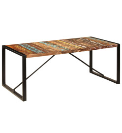 Table à dîner 200x100x75 cm Bois de récupération solide