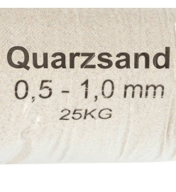 Sable filtrant 25 kg 0,5-1,0 mm