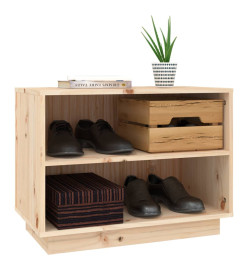 Armoire à chaussures 60x34x45 cm Bois de pin massif