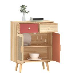 Buffet avec tiroirs 60x30x75,5 cm bois d'ingénierie