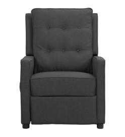 Fauteuil Gris foncé Tissu