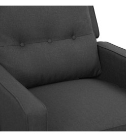 Fauteuil Gris foncé Tissu