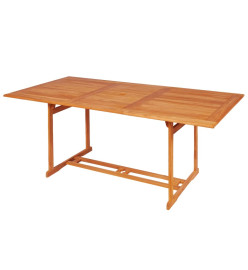 Salon de jardin 7 pcs avec coussins Bois de teck massif