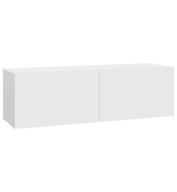 Ensemble de meubles TV 7 pcs Blanc Bois d'ingénierie