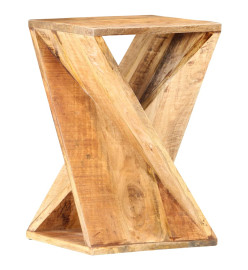 Table d'appoint 35x35x55 cm Bois de manguier massif