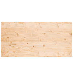 Dessus de table 110x55x2,5 cm bois de pin massif rectangulaire