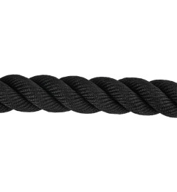 Corde de combat noir 15 m 11 kg polyester